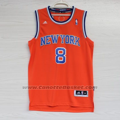 Maglia New York Knicks JR Smith #8 Arancione